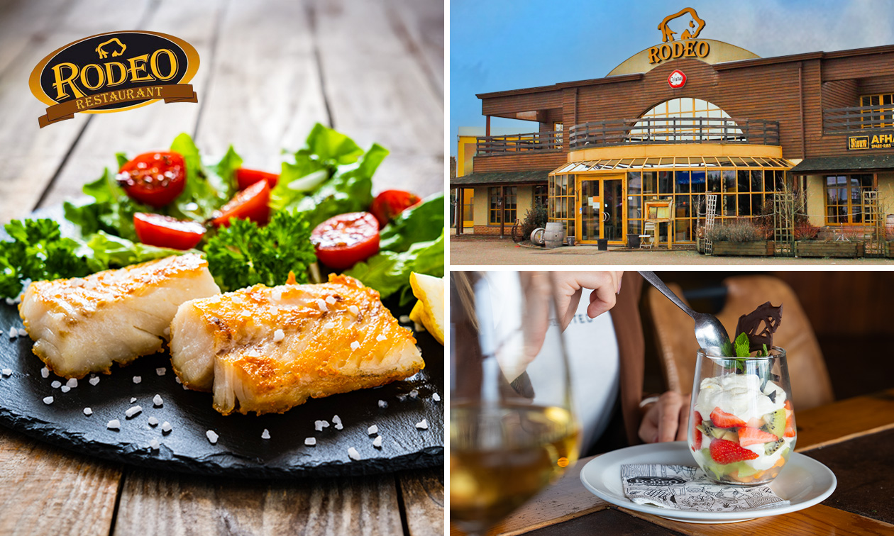 3-gangen keuzediner bij Restaurant Rodeo Neerpelt