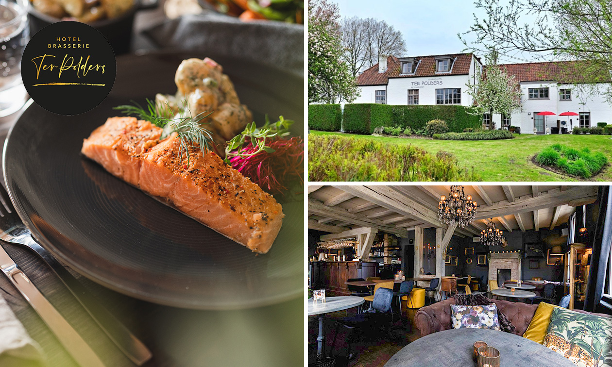 3-gangendiner à la carte bij Restaurant Ter Polders