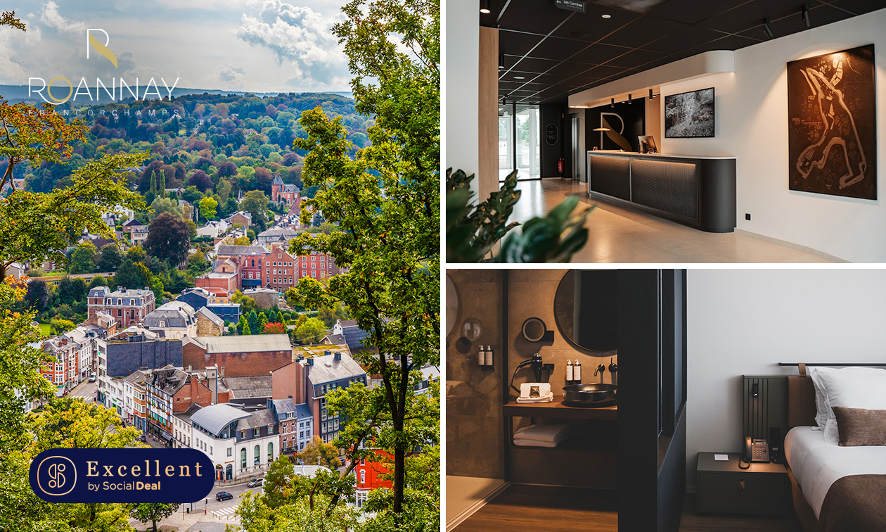 Nuit pour 2 + verre de bienvenue + check-out tardif + évtl. petit-déjeuner à Francorchamps