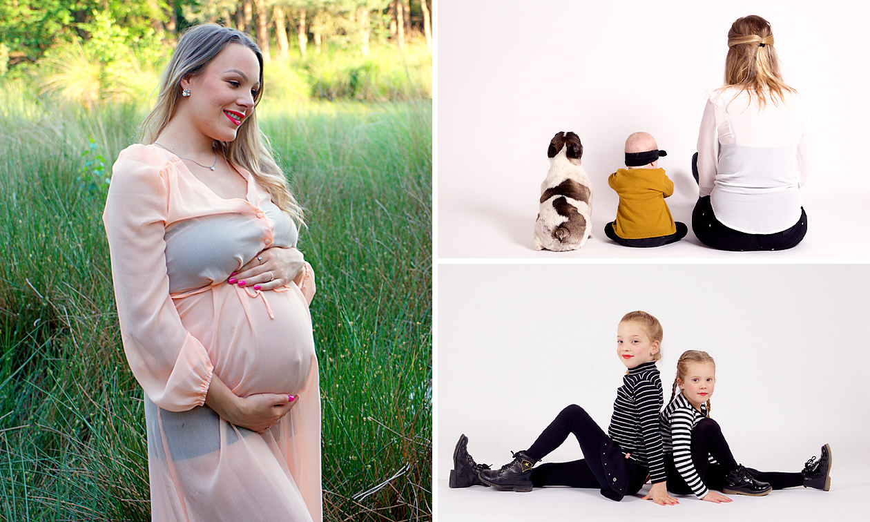 Fotoshoot (1 tot 8 personen) + 20 digitale foto's (60 min)