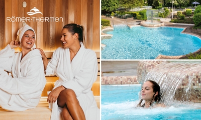 2 Tagestickets fĂŒr die Römer-Thermen optional inklusive Saunalandschaft