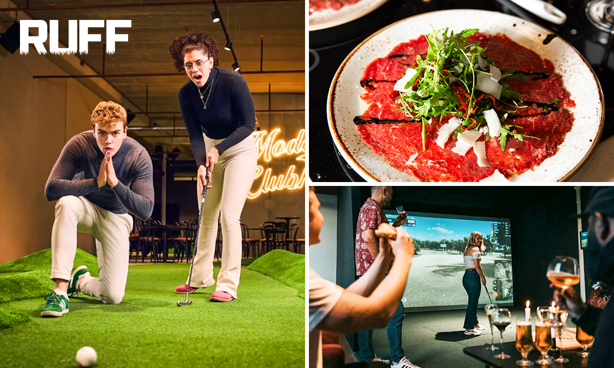 Golfen (1,5 uur) + 2-gangen keuzediner of -lunch