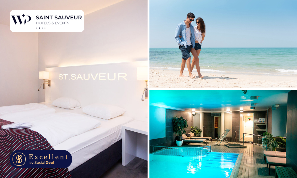 Nuit pour 2 personnes + petit-déjeuner au cœur de Blankenberge