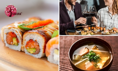 Plateau de sushis + soupe miso au coeur de Liège