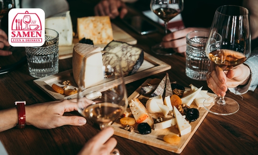 Wijnproeverij + hapjes bij Samen eten & drinken