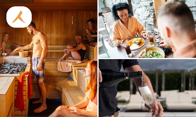 Entrée + cava ou cadeau de bienvenue aux sané thermen