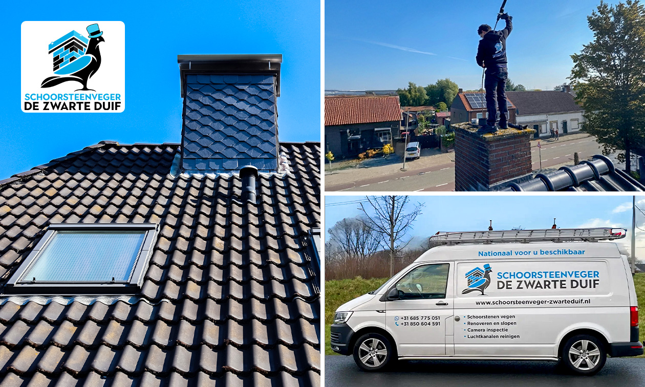 Dakinspectie + kleine reparatie + evt. schoorsteen vegen