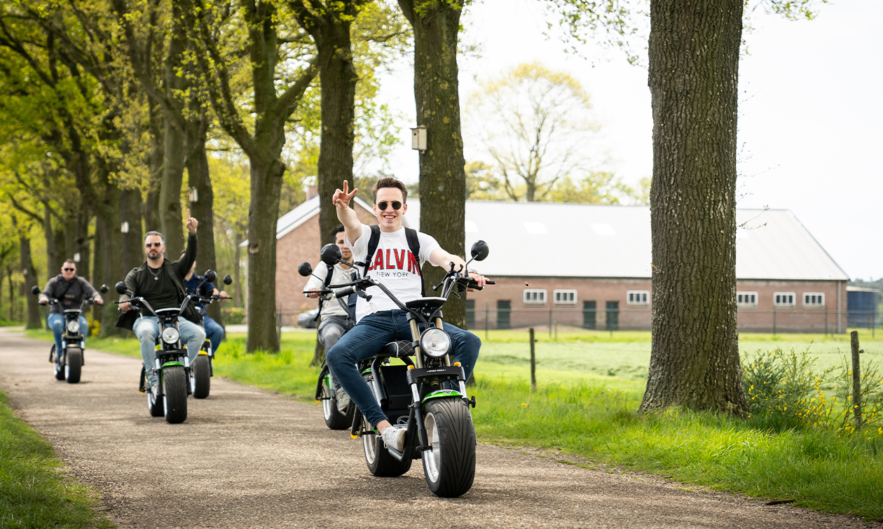 Huur e-chopper (2,5 uur)