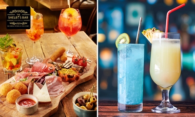 Cocktail ou mocktail au choix + planche de tapas à partager au Shelby's Bar