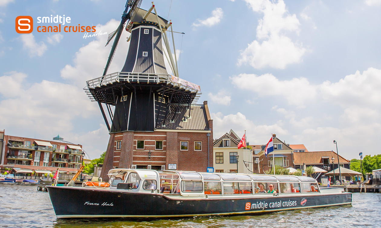 Rondvaart Haarlem (50 min) met Smidtje Canal Cruises