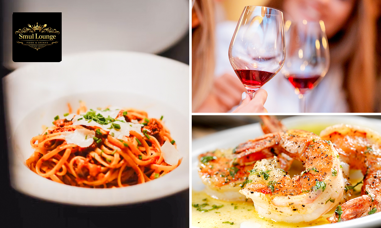 2- of 3-gangenlunch of -diner à la carte bij Smul Lounge Melle