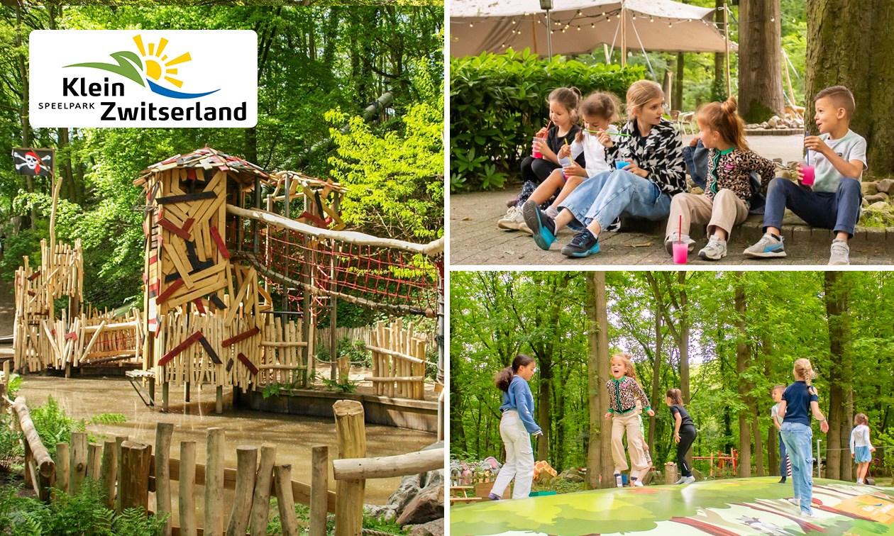 Entree Speelpark Klein Zwitserland + drankje