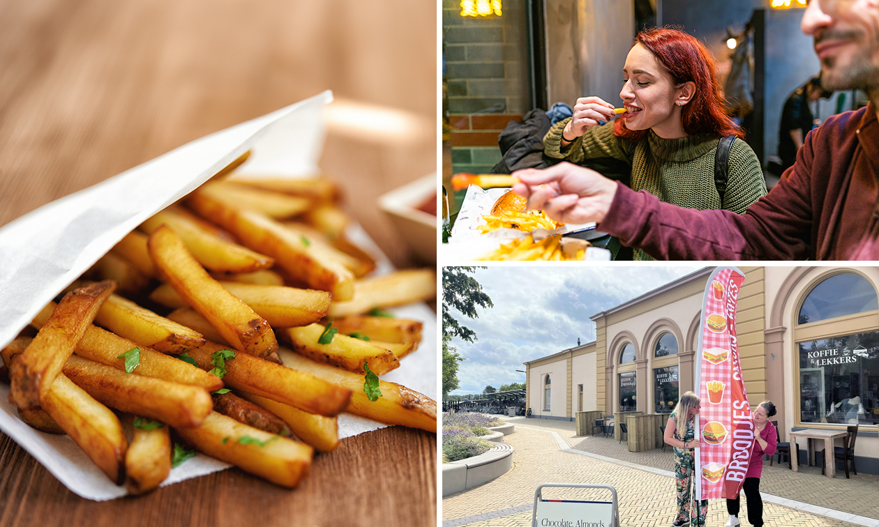 High tea (2,5 uur) of high friet bij Stationsrestaurant Harlingen
