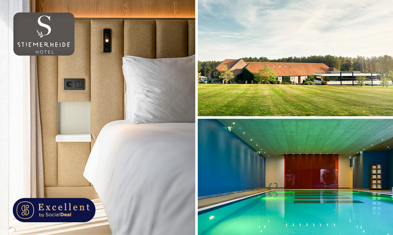 Nuit pour 2 + wellness, salle fitness, petit-déjeuner luxueux, apéritif et parking