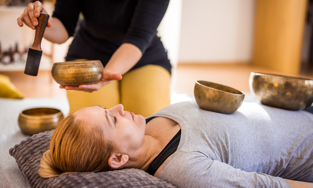 (Duo) Klankmassage (45, 60, 75 min of 90 min)