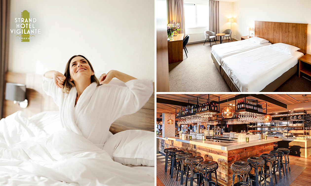 Nuit pour 2 + bouteille de vin + check-out tardif et plus à IJsselmeer