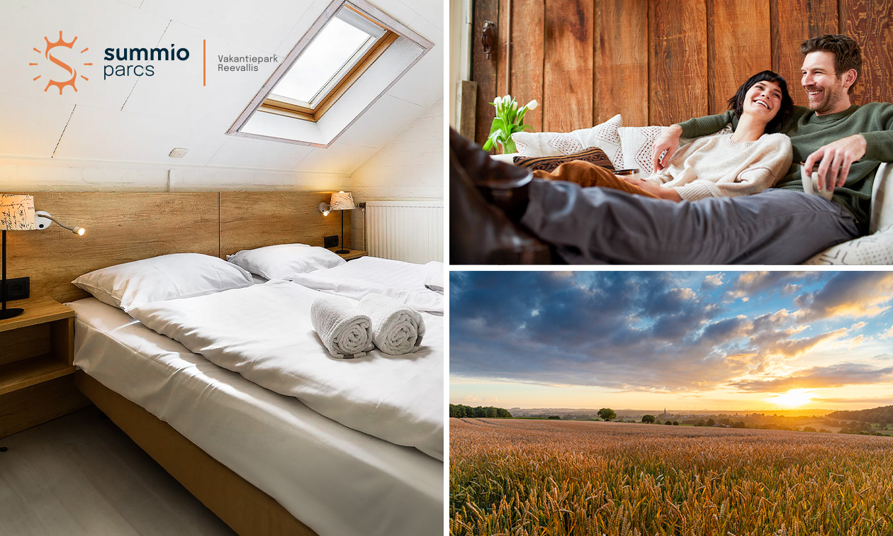 Séjour en demi-semaine ou en week-end pour 4 à 6 personnes dans le Limbourg du Sud