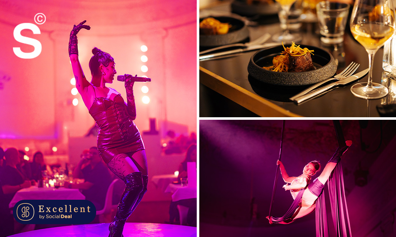 Dinner experience  + 4- of 5-gangendiner van de chef bij SUPPER Restaurant