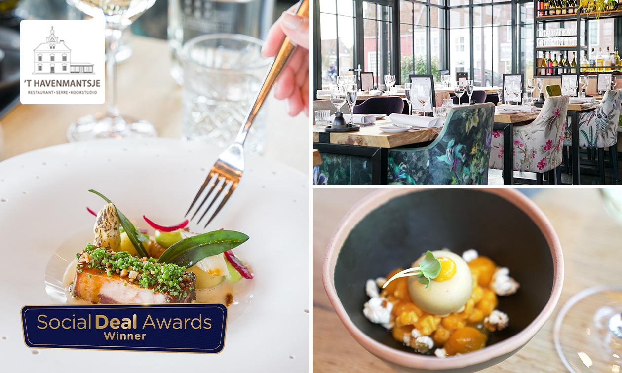Culinaire 3-gangenlunch van de chef bij 't Havenmantsje