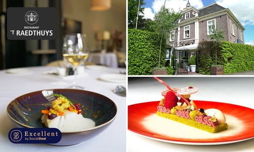 4-gangenlunch bij Michelinster-restaurant 't Raedthuys