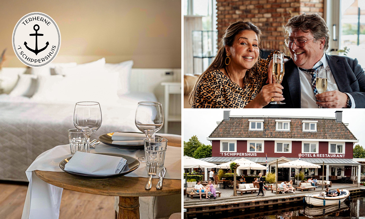 Nuit pour 2 + verre de bienvenue + check-out tardif + évtl. dîner près d'Heerenveen