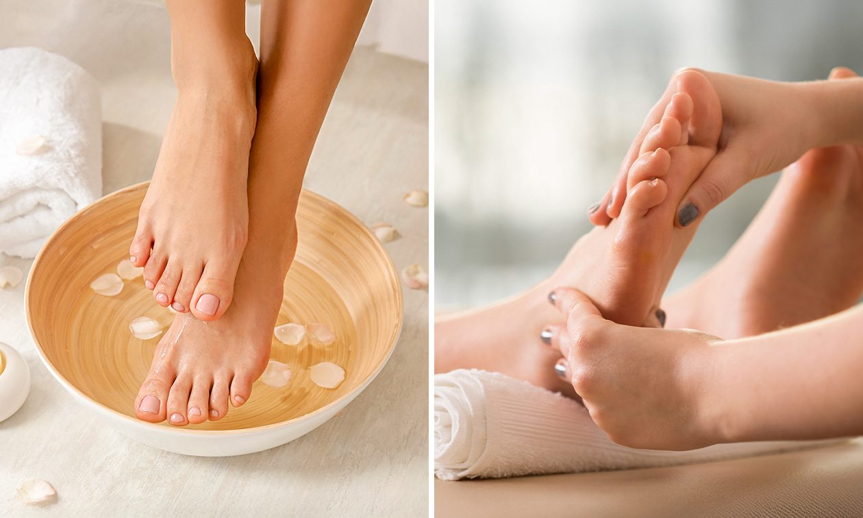 Pédicure médicale (20 min) + massage des pieds (10 min) à Liège