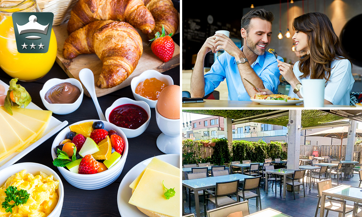 Buffet petit-déjeuner à volonté + verre de prosecco à Zaventem