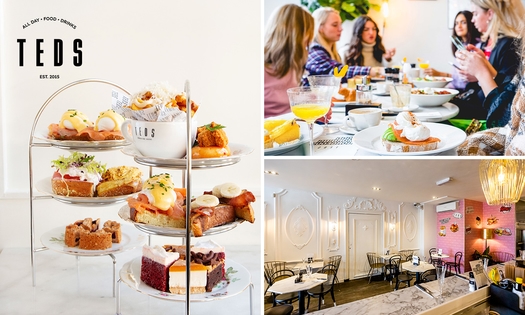 High tea, shared brunch of ontbijt bij Teds in hartje Amsterdam