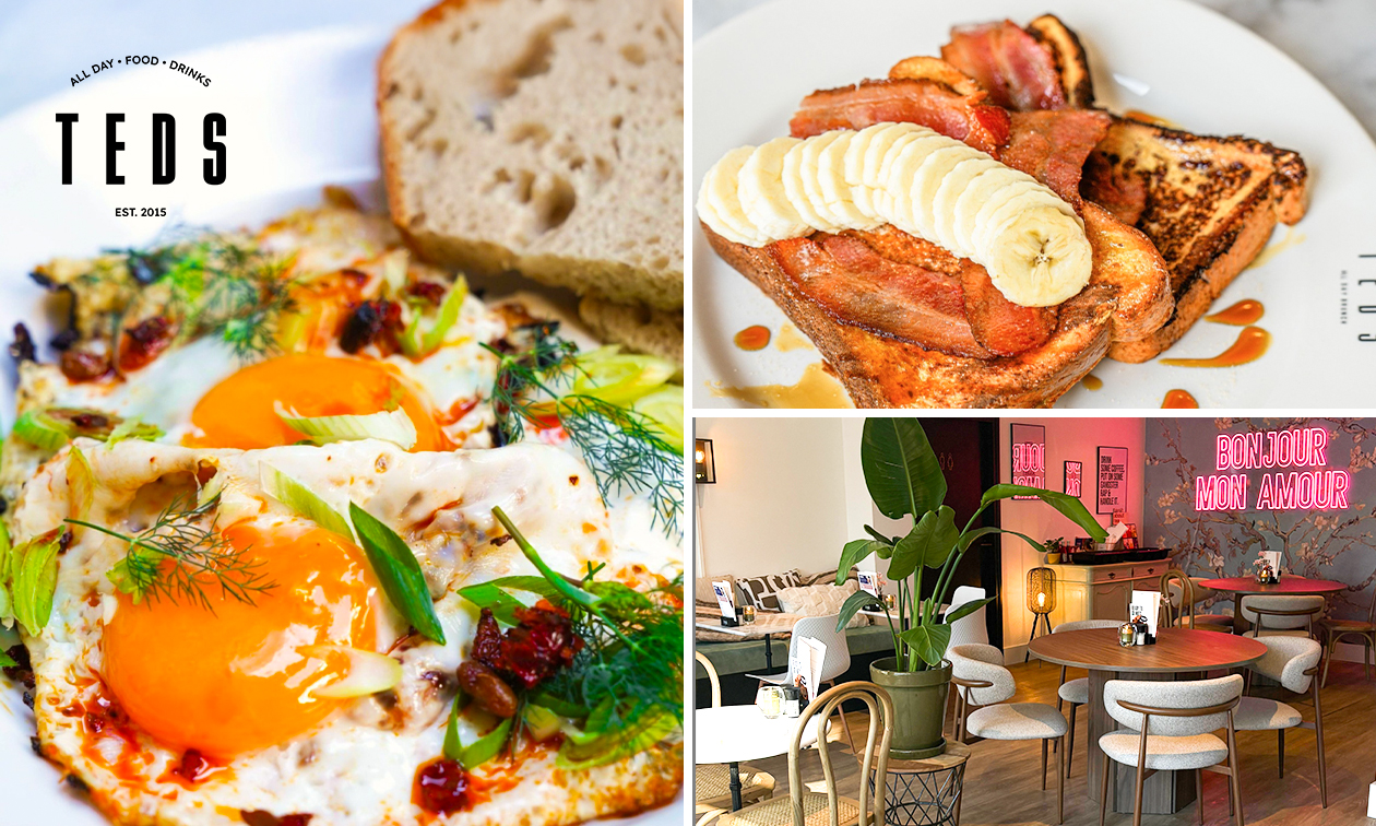 Brunch- of lunchgerecht naar keuze bij Teds Breda Centrum