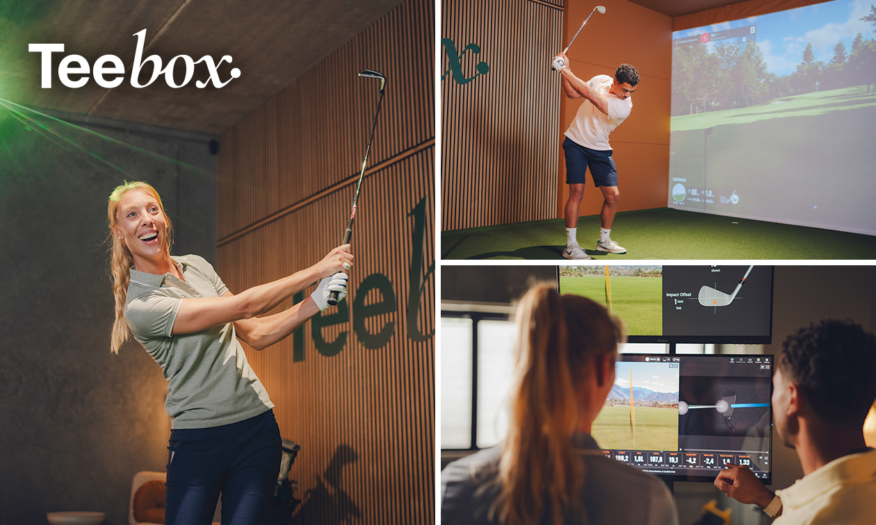 Indoor simulatie golf-experience voor 2-4 pers. (60 of 90 min)