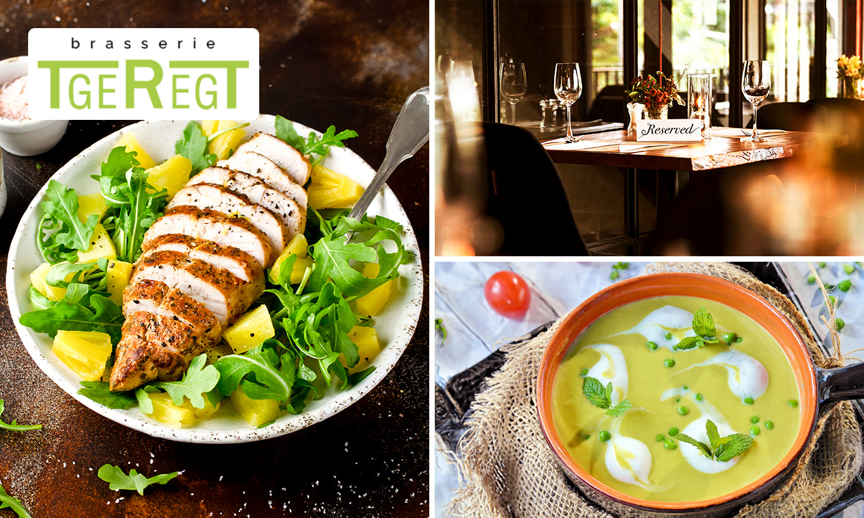 2- of 3-gangen keuzelunch bij TgeRegT