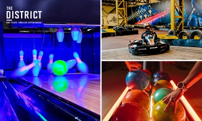 2 ou 3 parties de bowling + évtl. 2 manches de karting à Beersel