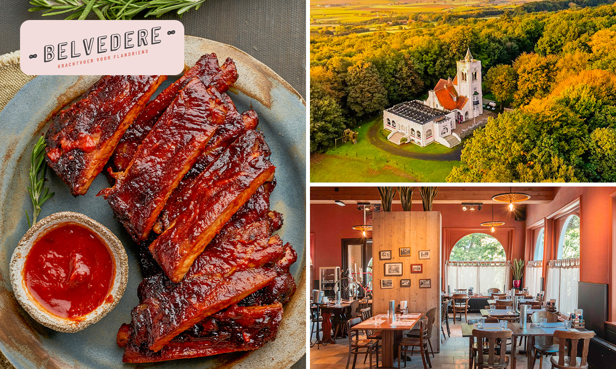 Ribs à volonté + dame blanche