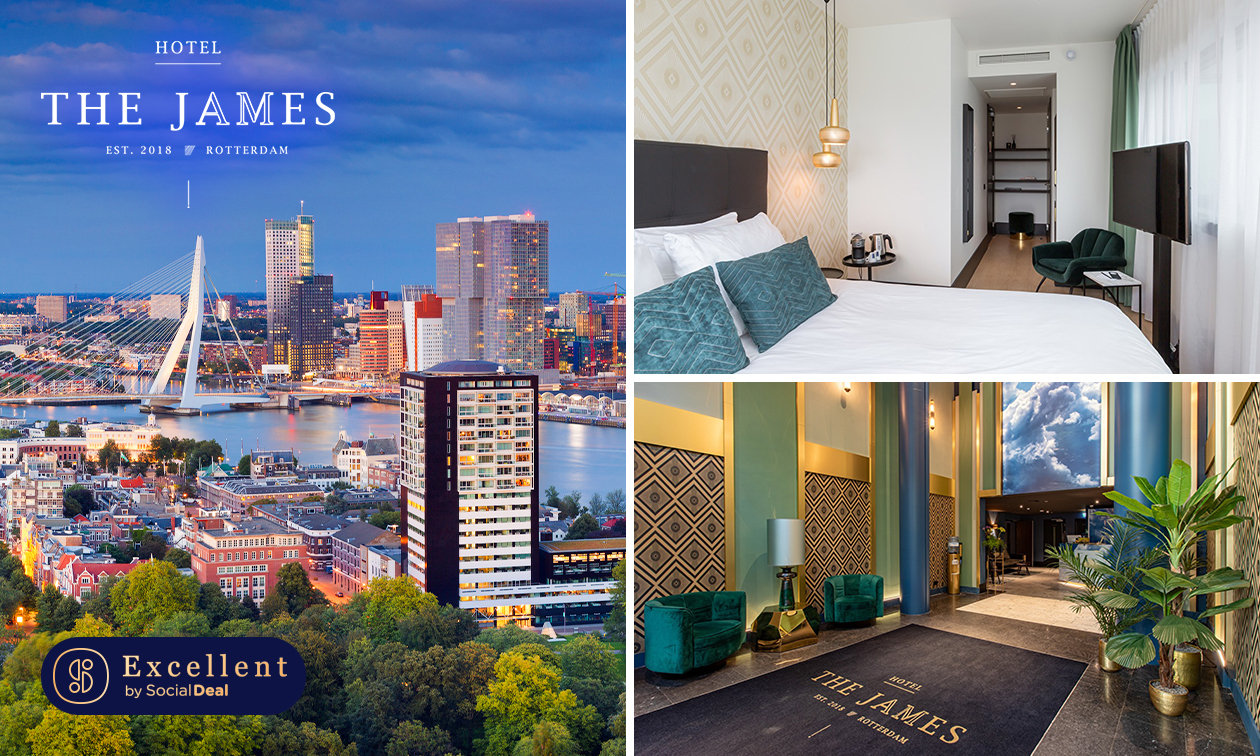 Nuit pour 2 + bon d'achat au coeur de Rotterdam