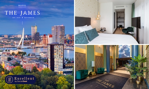 Nuit pour 2 + bon d'achat au coeur de Rotterdam