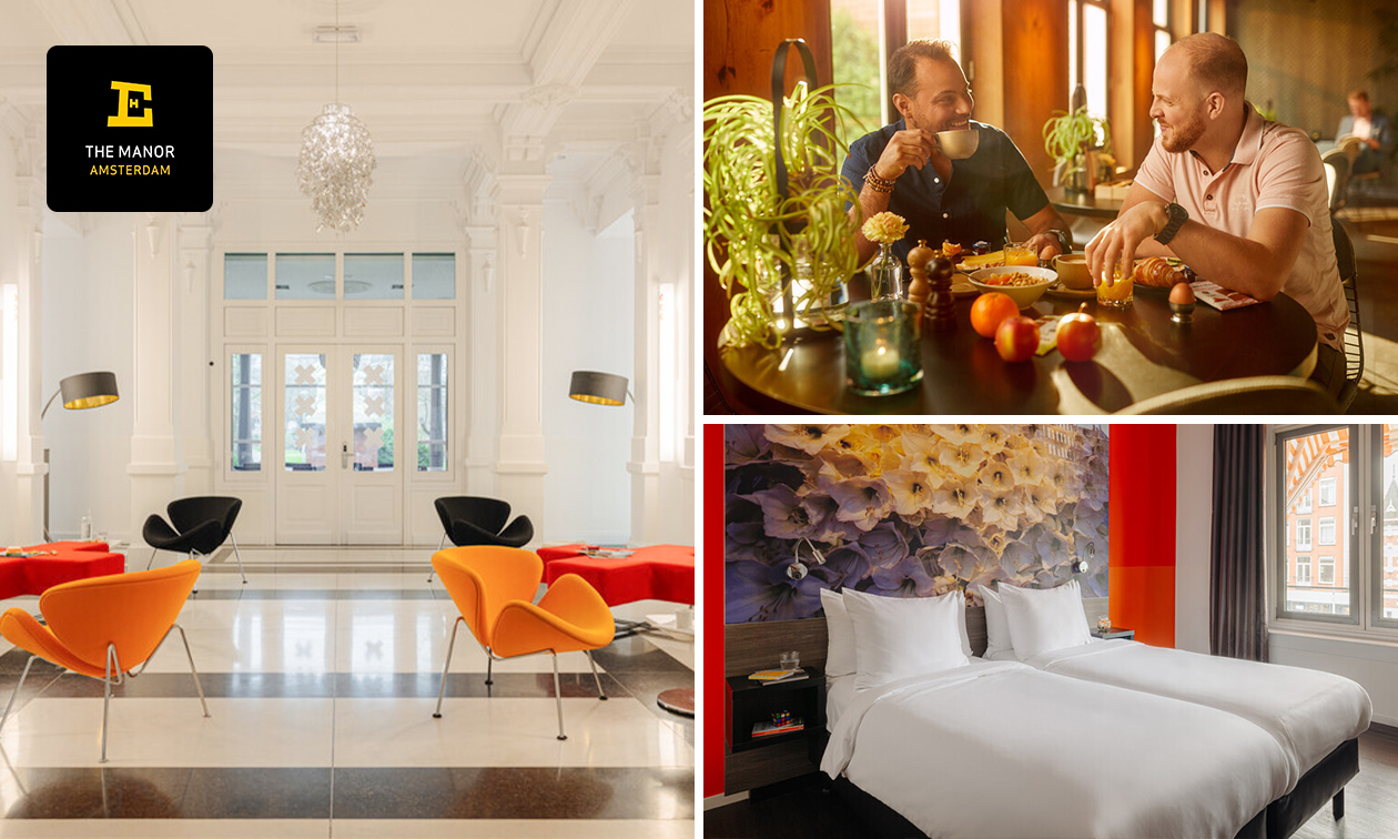 Nuit pour 2 + petit-déjeuner à Amsterdam