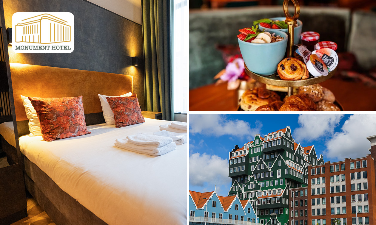 Nuit pour 2 + petit-déjeuner + cocktail au cœur de Zaandam