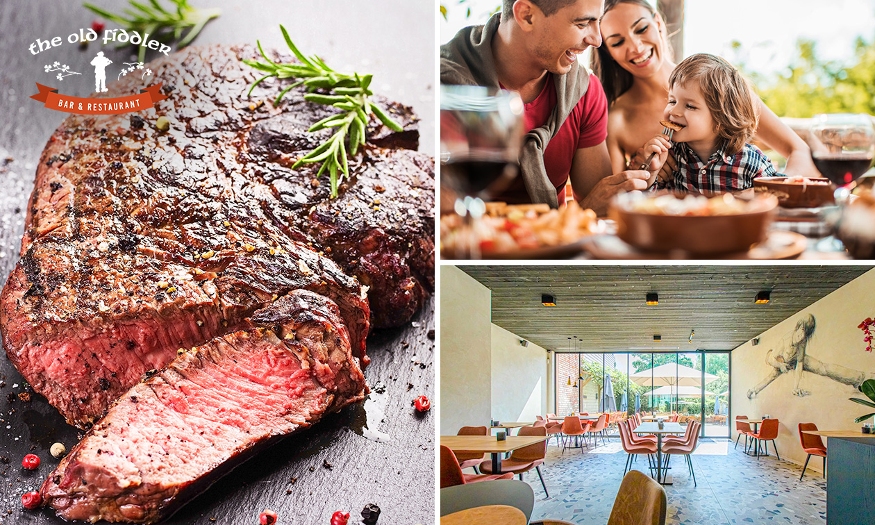 3-gangen keuzelunch of -diner