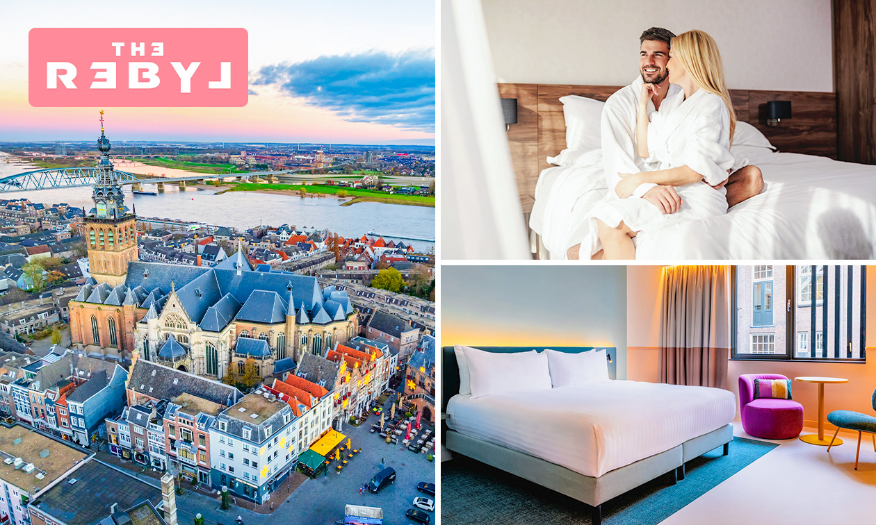 Nuit pour 2 + petit-déjeuner + verre de bienvenue + check-out tardif à Nijmegen