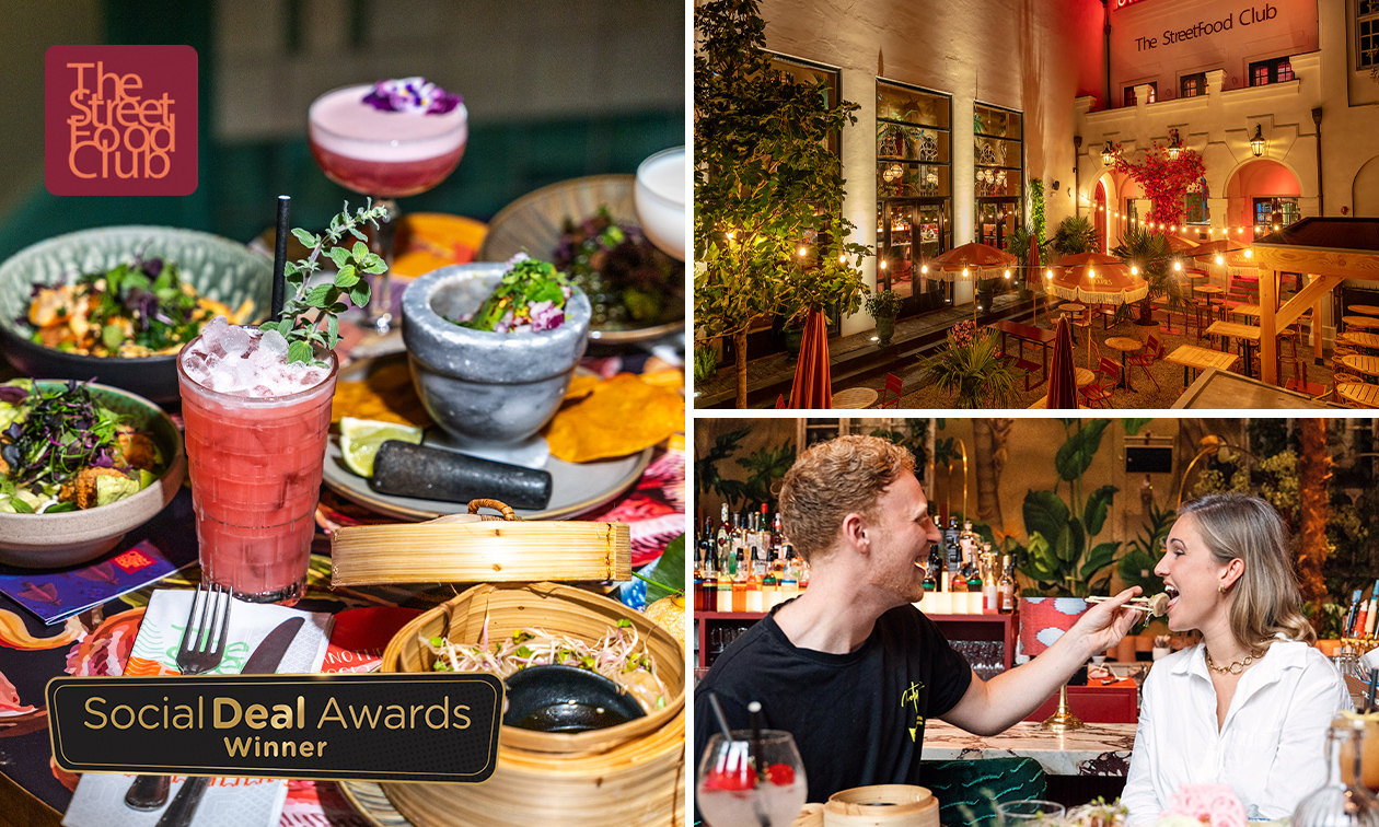 3-gangen 'around the world'-diner bij The Streetfood Club Breda