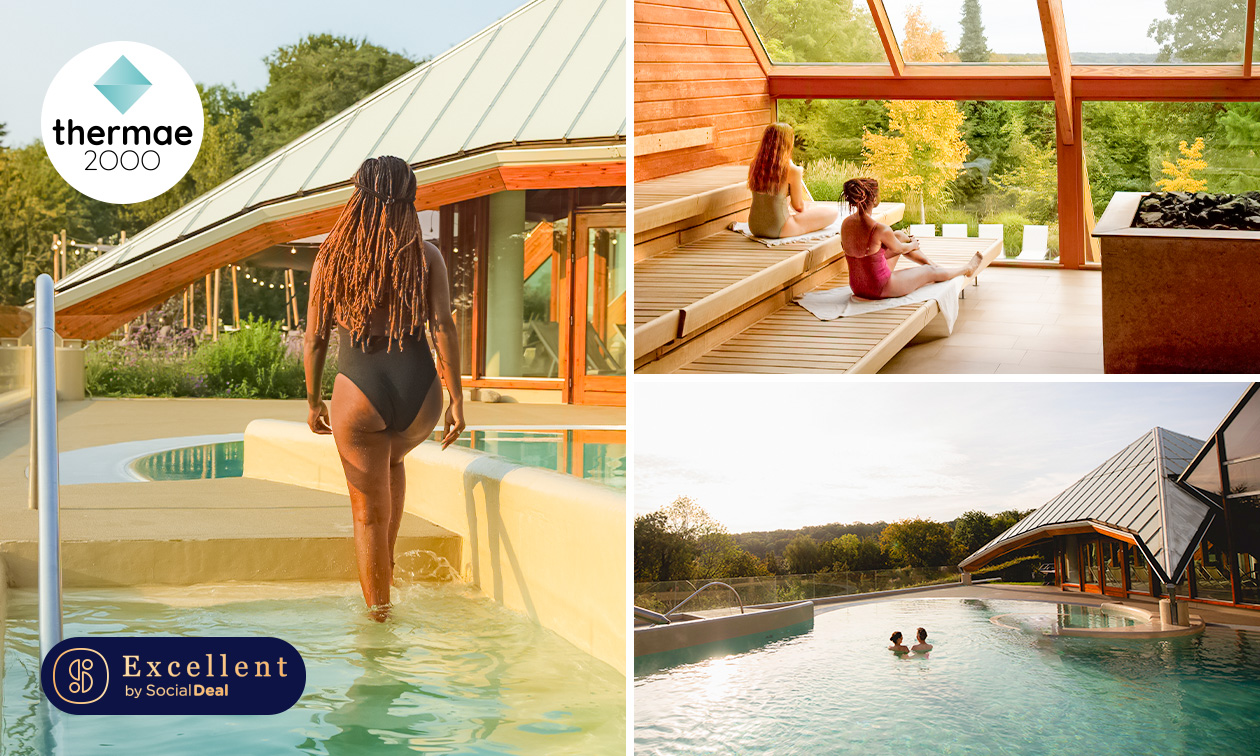 Tages- oder Abendeintritt für die Thermae 2000 in Valkenburg