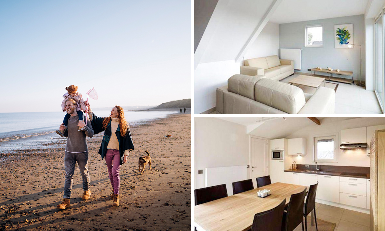 Vakantievilla aan de Belgische kust