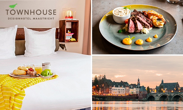 Nuit + petit-déjeuner pour 2 à Maastricht