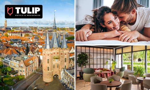 Übernachtung für 2 + Frühstück + Häppchen in Zwolle