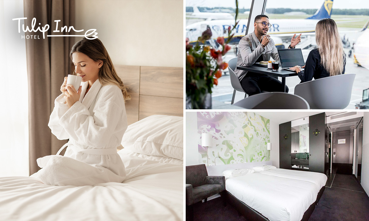 Nuit pour 2 + petit-déjeuner + collation de bienvenue à Eindhoven Airport