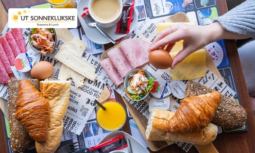 Luxe ontbijt + koffie of thee bij Ut Sonneklukske Brasserie & Lunch