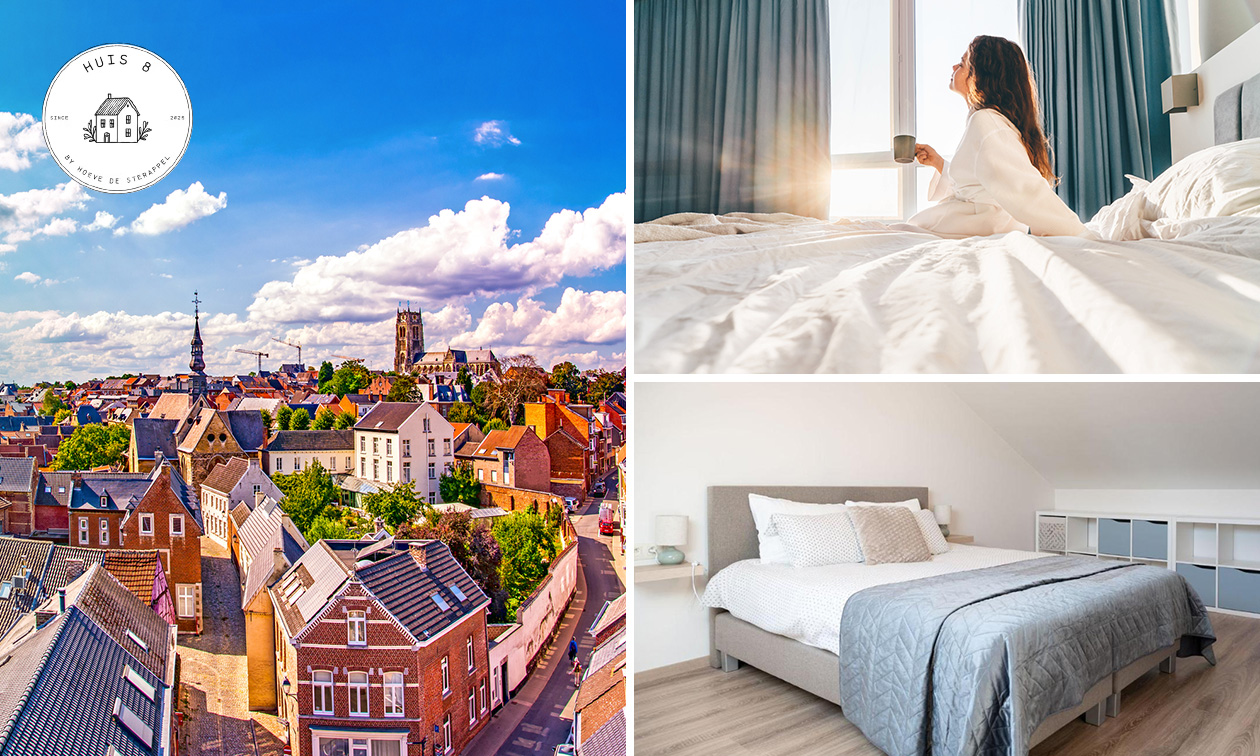 Nuit(s) pour 2 ou 4 pers. + check-out tardif + bouteille de cava au cœur de la Hesbaye