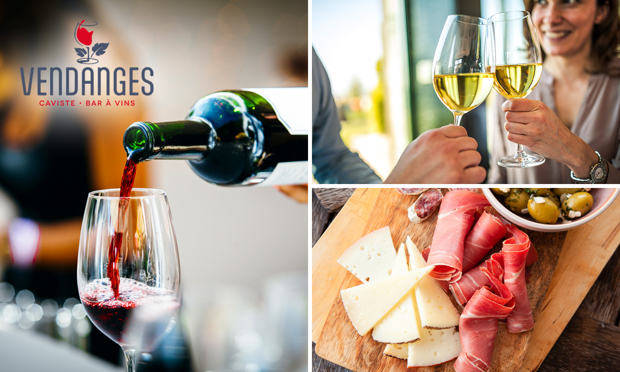 Bar à vin au choix + planche apéritive mixte à Bastogne