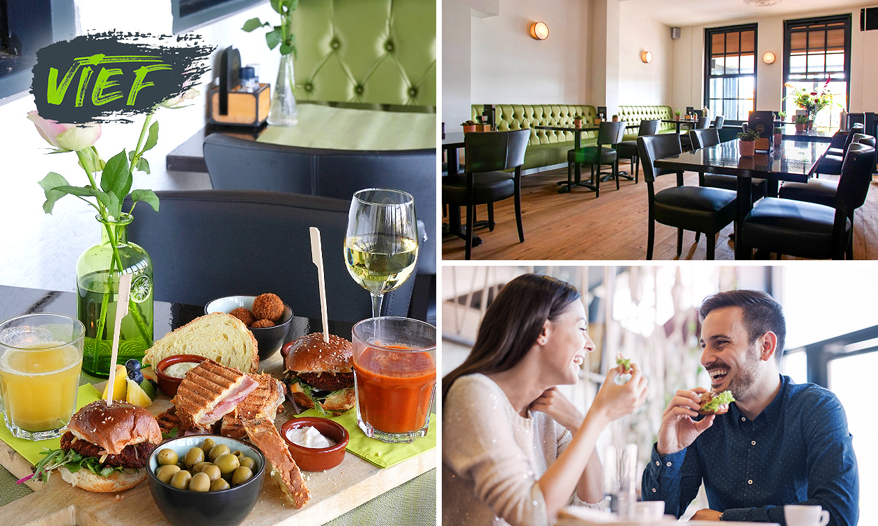 Lunchplank voor 2 personen bij Vief