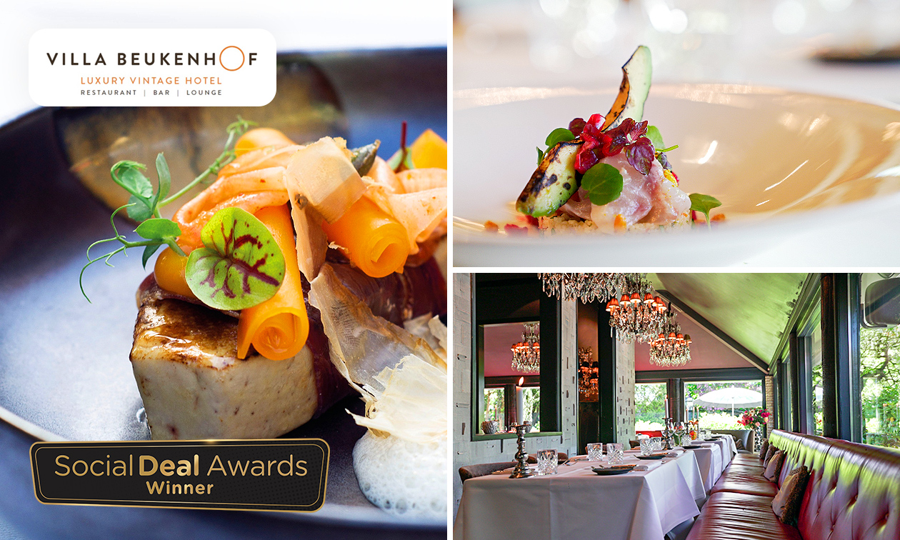 3-gangenlunch van de chef bij Villa Beukenhof